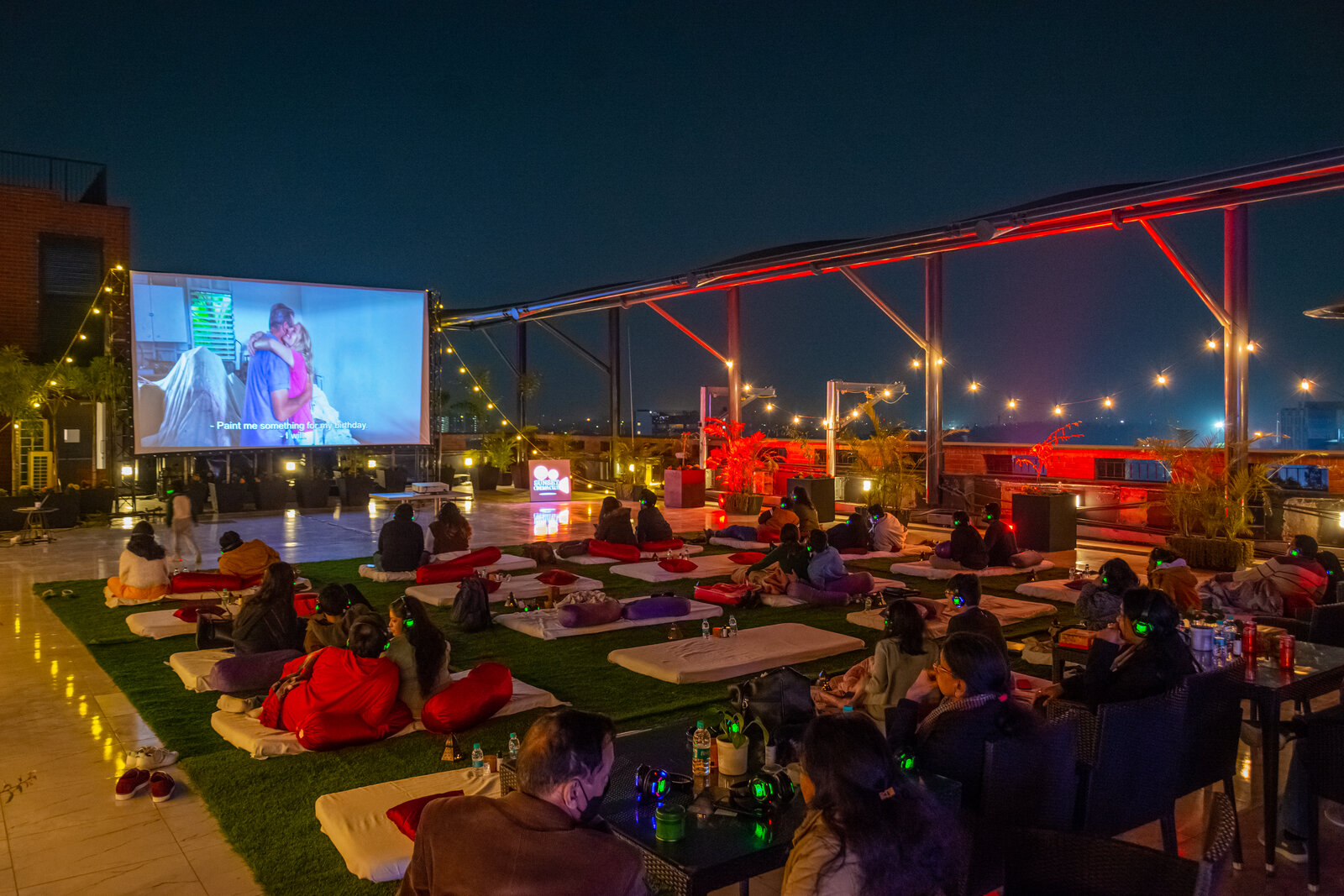 Sunset Cinema Club is all about immersive cinema experiences in India